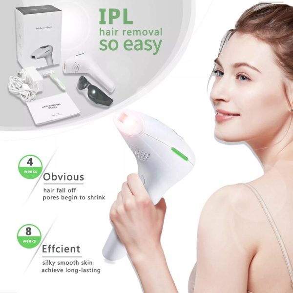 دستگاه لیزر خانگی حذف موی زائد صورت و بدن  Hair Removal Device