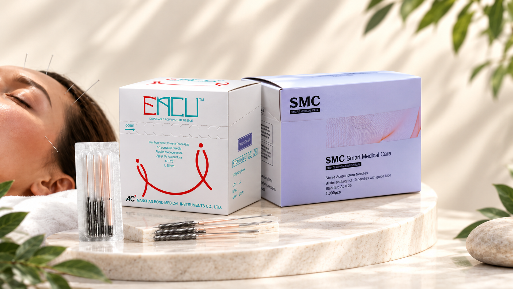 عرضه انواع سوزن طب سوزنی EACU و SMC